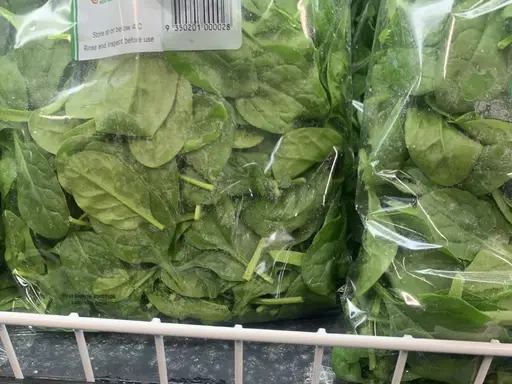Baby spinach 200g bag at The Fruit Basket