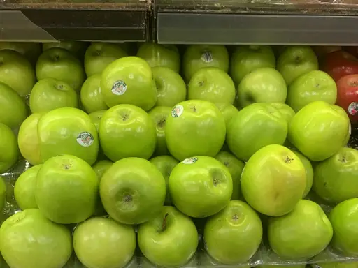 Granny Smith apples at The Fruit Basket