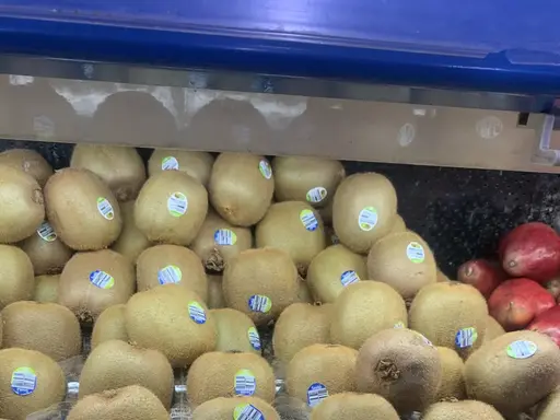Green kiwifruit at The Fruit Basket