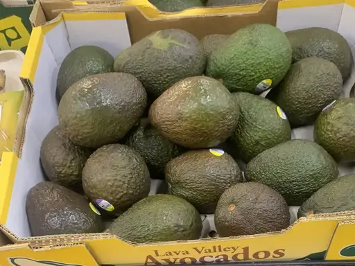 Hass avocados at The Fruit Basket