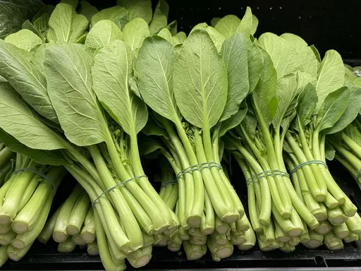 Kailan (Chinese broccoli) at The Fruit Basket