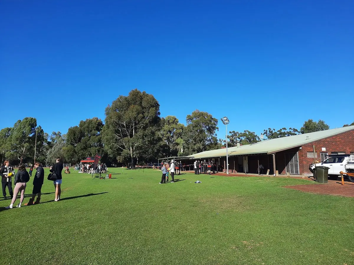 Beasley Park oval and clubrooms in Leeming