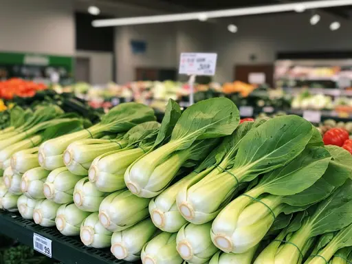 Pak choy at The Fruit Basket